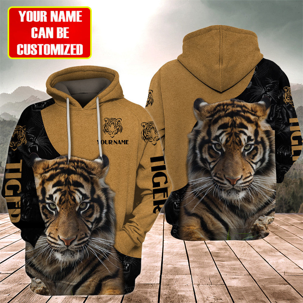 Personalized Name Tiger 11 All Over Printed Unisex Shirt