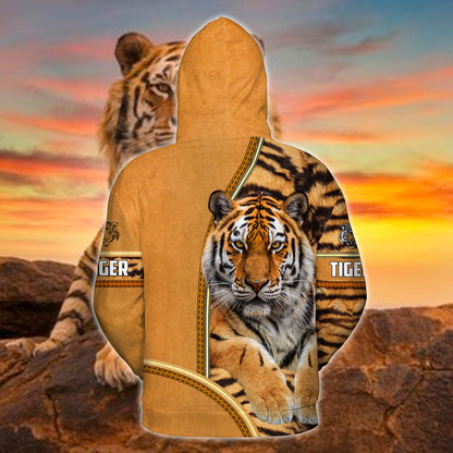 Personalized Name Tiger 12 All Over Printed Unisex Shirt