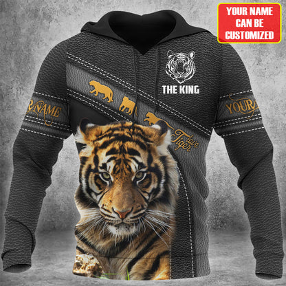 Personalized Name Tiger The King Q2 All Over Printed Unisex Shirt