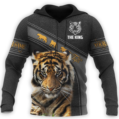 Personalized Name Tiger The King Q2 All Over Printed Unisex Shirt