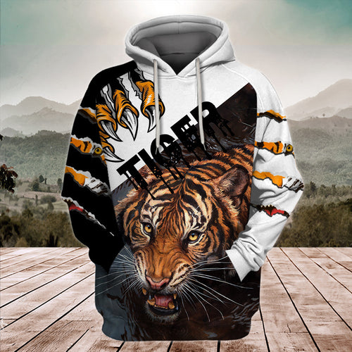 Tiger Scratch All Over Printed Unisex Shirt