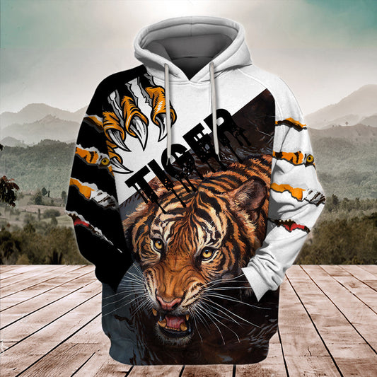 Tiger Scratch All Over Printed Unisex Shirt
