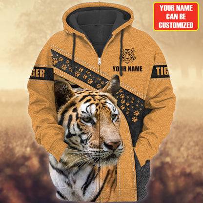 Personalized Name Cool Tiger All Over Printed Unisex Shirt Q031204