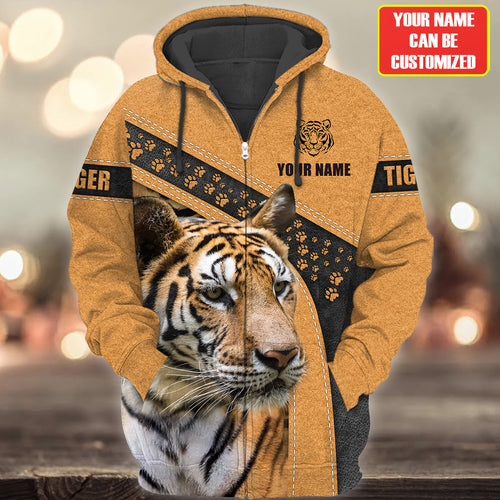 Personalized Name Cool Tiger All Over Printed Unisex Shirt Q031204