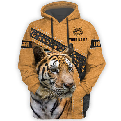 Personalized Name Cool Tiger All Over Printed Unisex Shirt Q031204