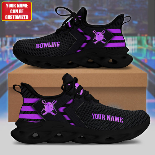Bowling Purple Version Clunky Custom Sneaker Q270110