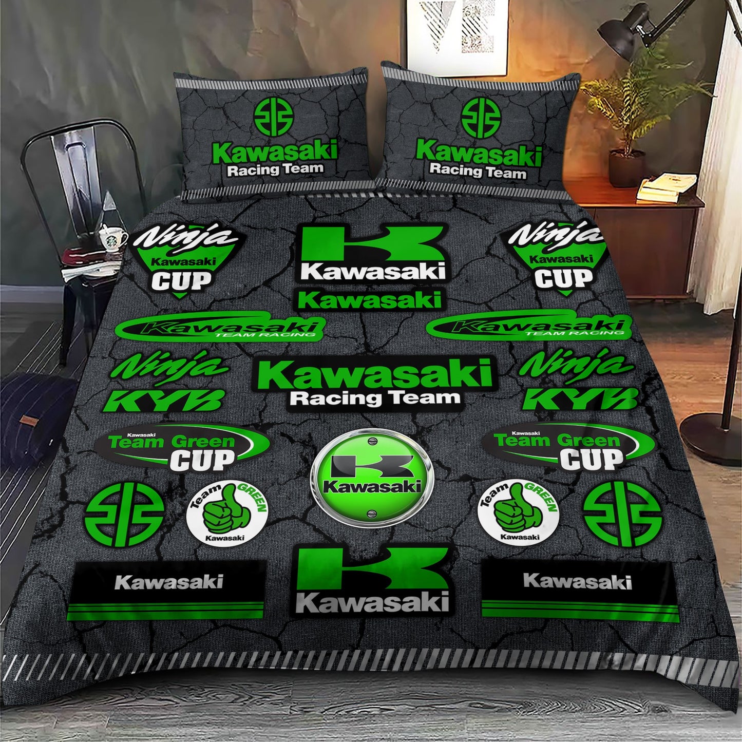 Personalized Kw All Over Printed Bedding Set P140301