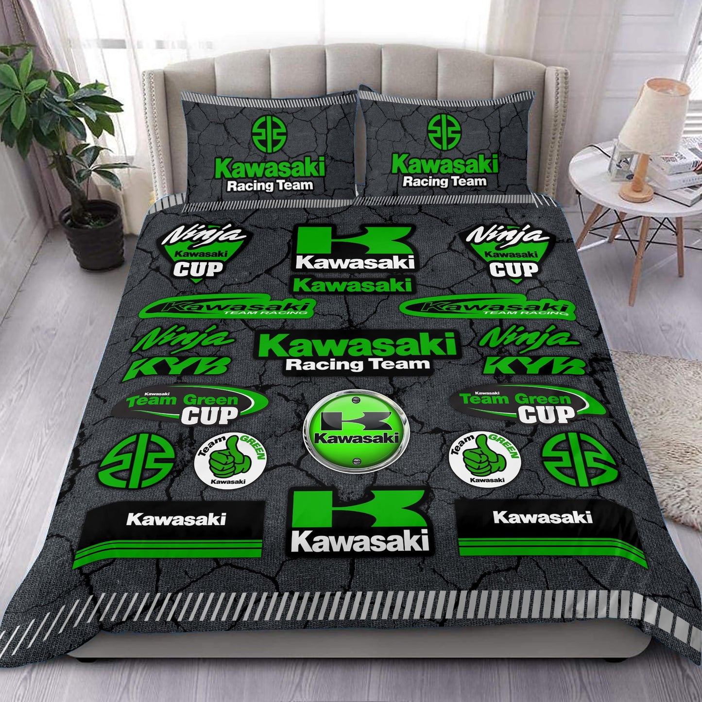 Personalized Kw All Over Printed Bedding Set P140301