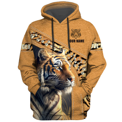 Personalized Name Love Tiger Q2 All Over Printed Unisex Shirt Q280403