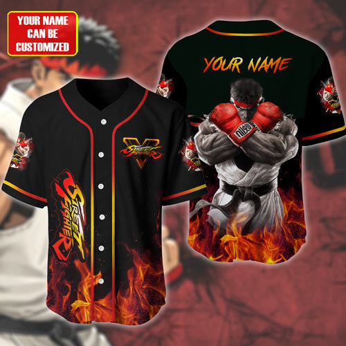 Personalized SF - Baseball Jersey Shirt 3D Q120601