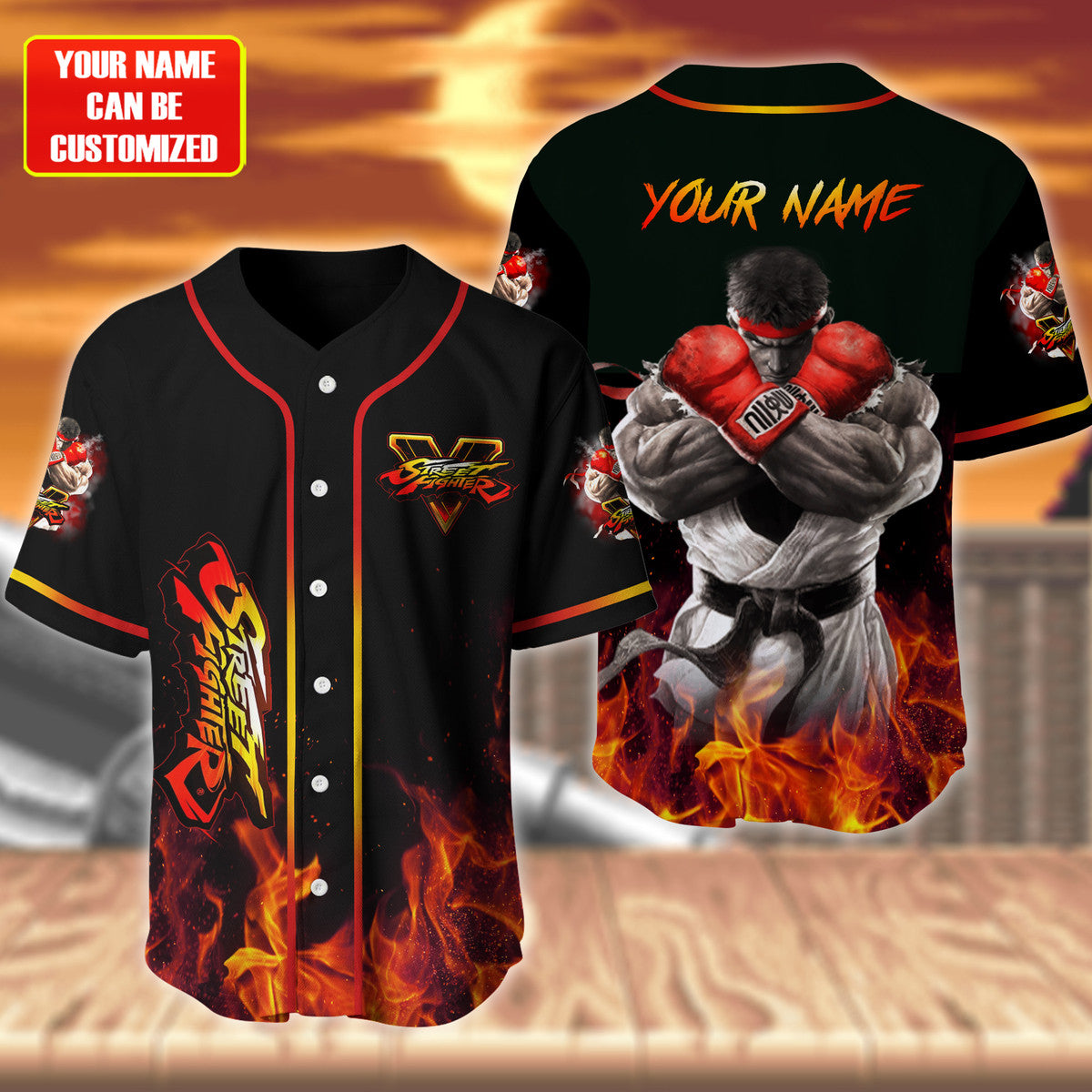 Personalized SF - Baseball Jersey Shirt 3D Q120601