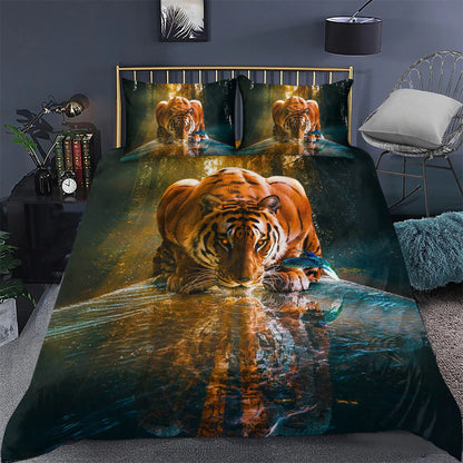Tiger Mirror Q2 All Over Printed Bedding Set Q080806