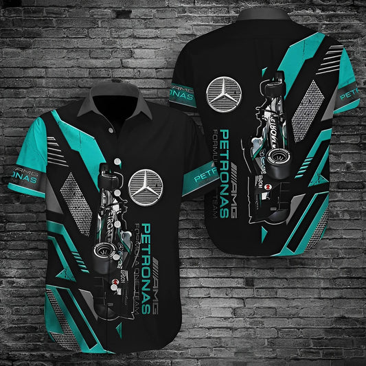 Merc AMG Tropical Hawaii Shirt Beach Short S260220