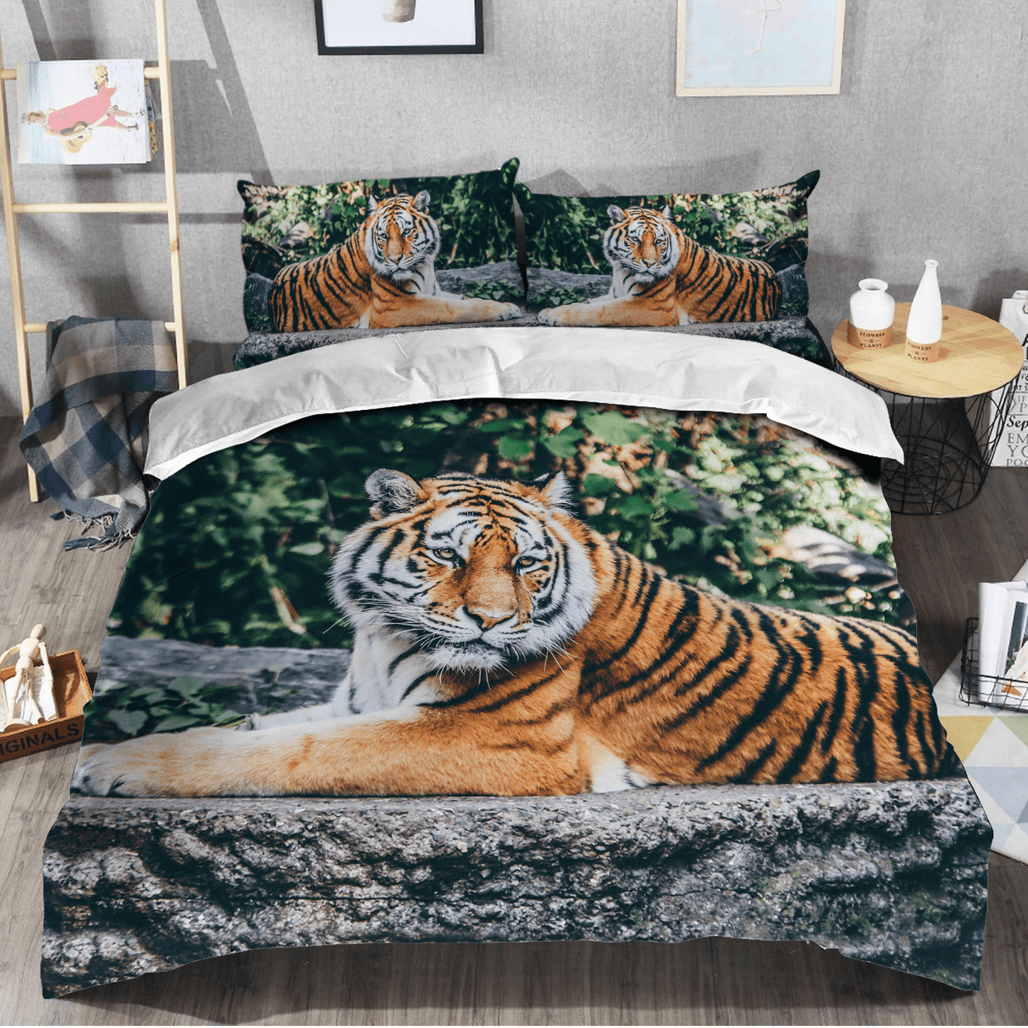 Cool Tiger S1 All Over Printed Bedding Set S130901