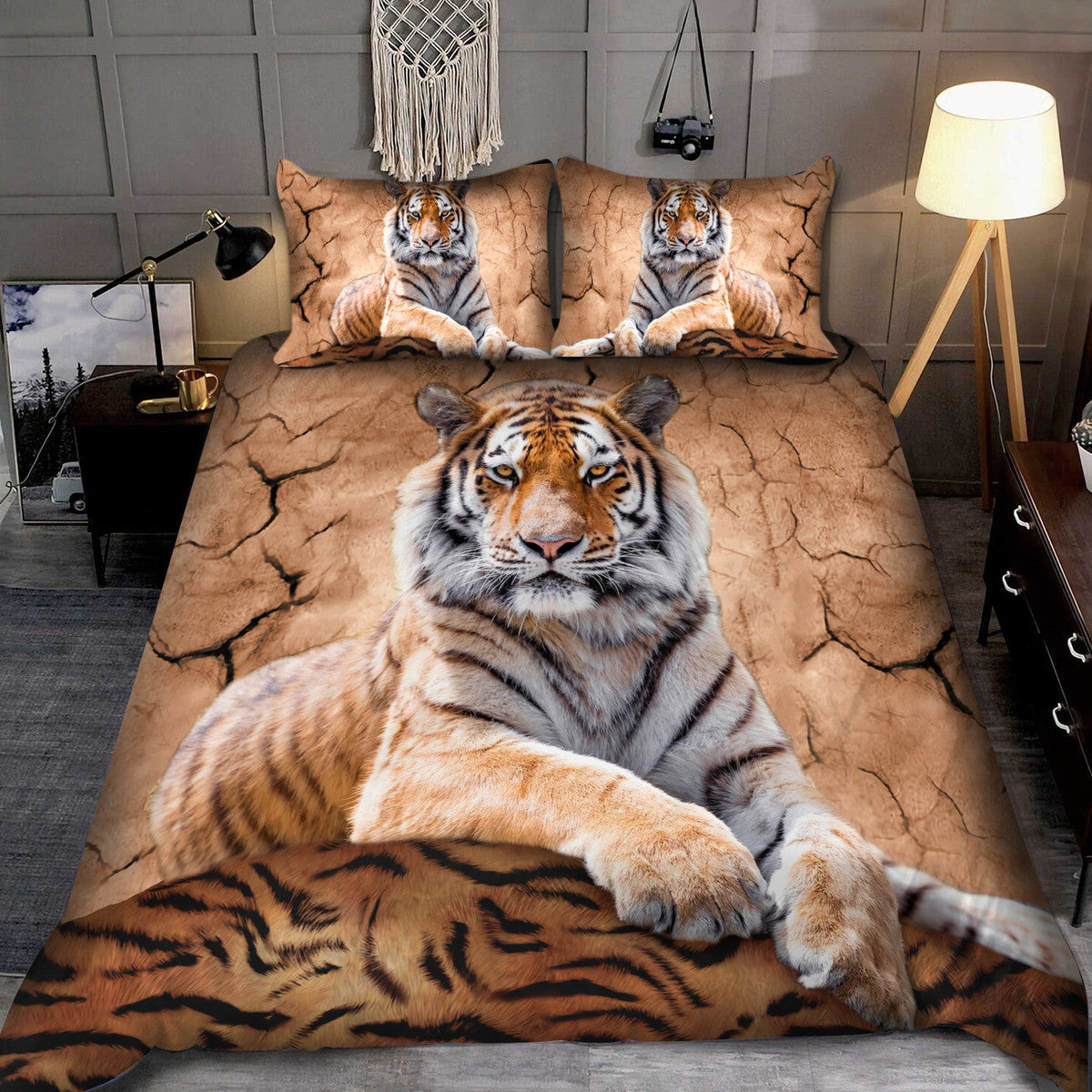 Cool Tiger Q4 All Over Printed Bedding Set Q130904