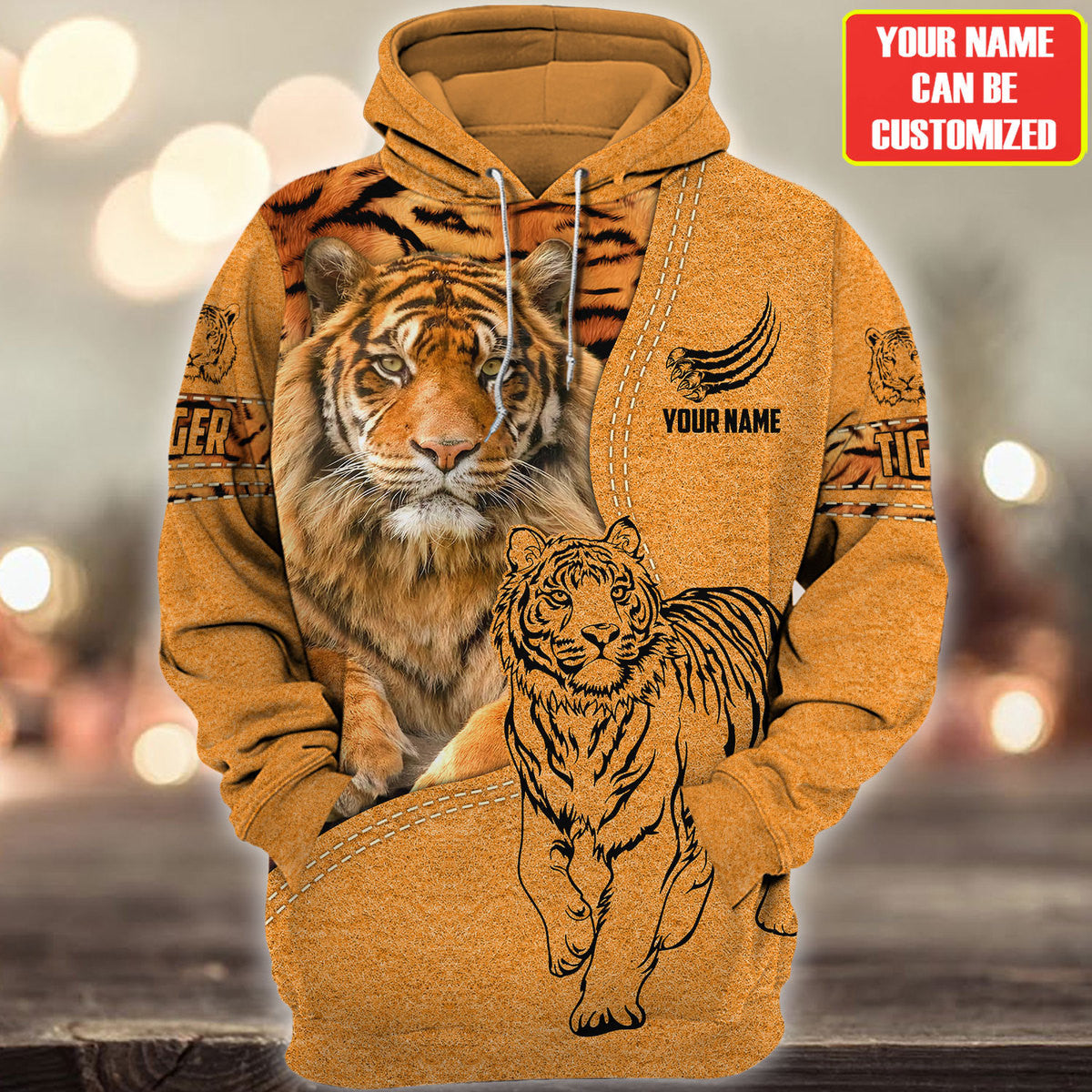 Personalized Name Tiger 11 All Over Printed Unisex Shirt Q190906