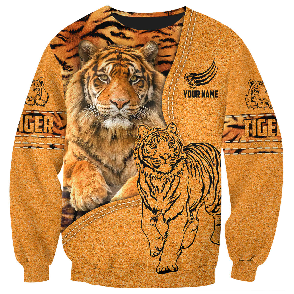 Personalized Name Tiger 11 All Over Printed Unisex Shirt Q190906