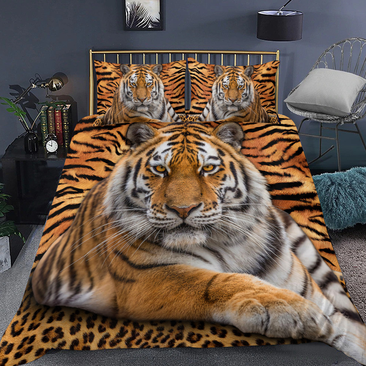 Cool Tiger S2 All Over Printed Bedding Set S200911