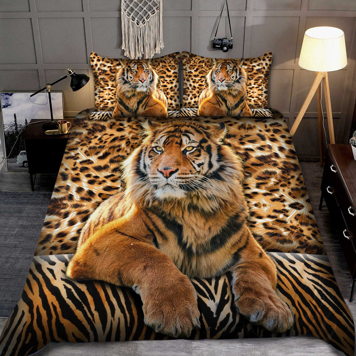 Cool Tiger S3 All Over Printed Bedding Set S200909