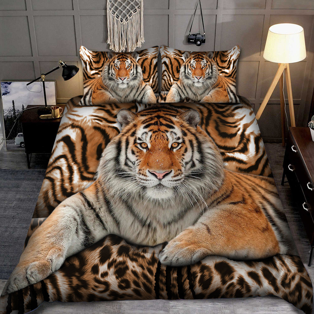 Cool Tiger Q6 All Over Printed Bedding Set Q200901
