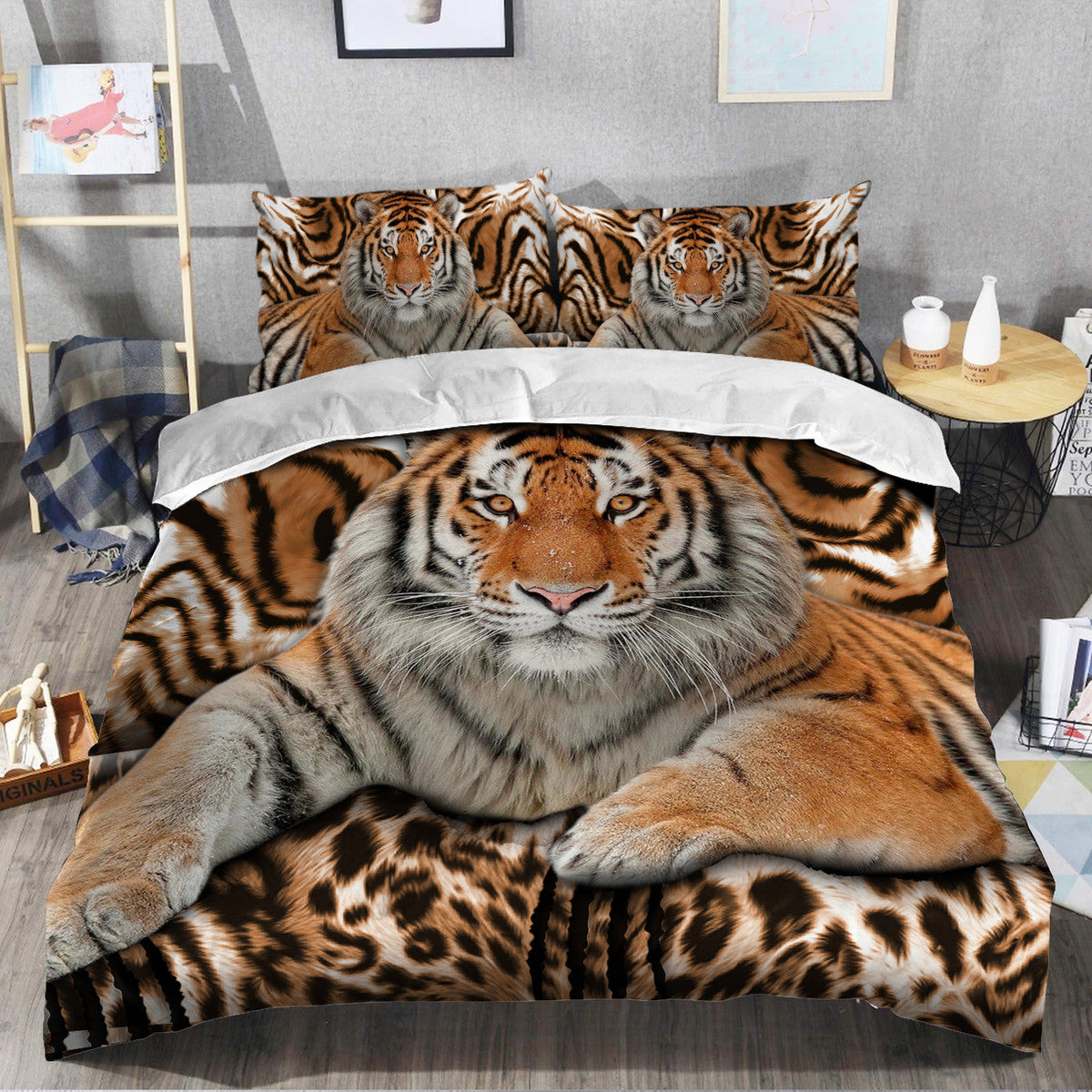 Cool Tiger Q6 All Over Printed Bedding Set Q200901