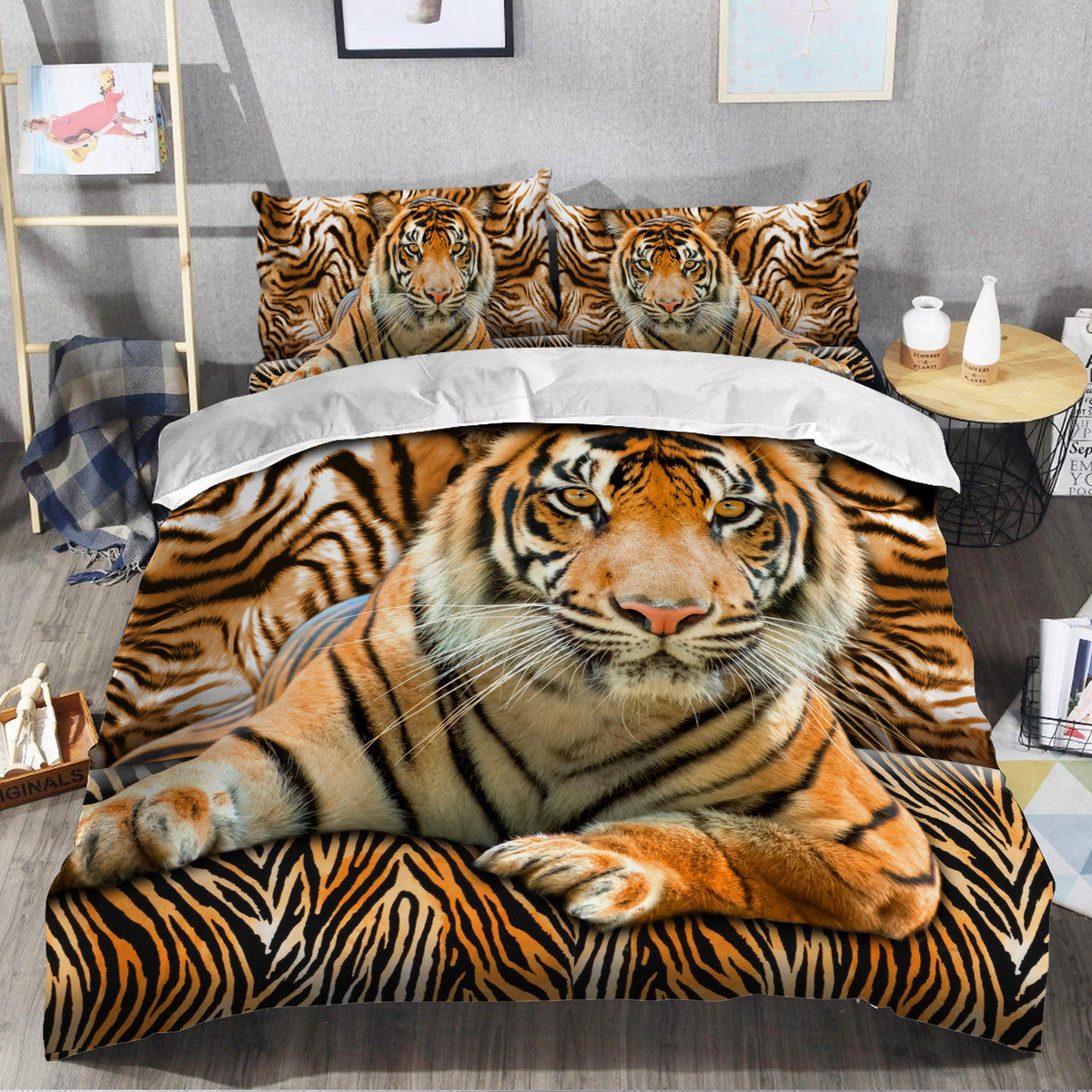 Cool Tiger S5 All Over Printed Bedding Set S250901