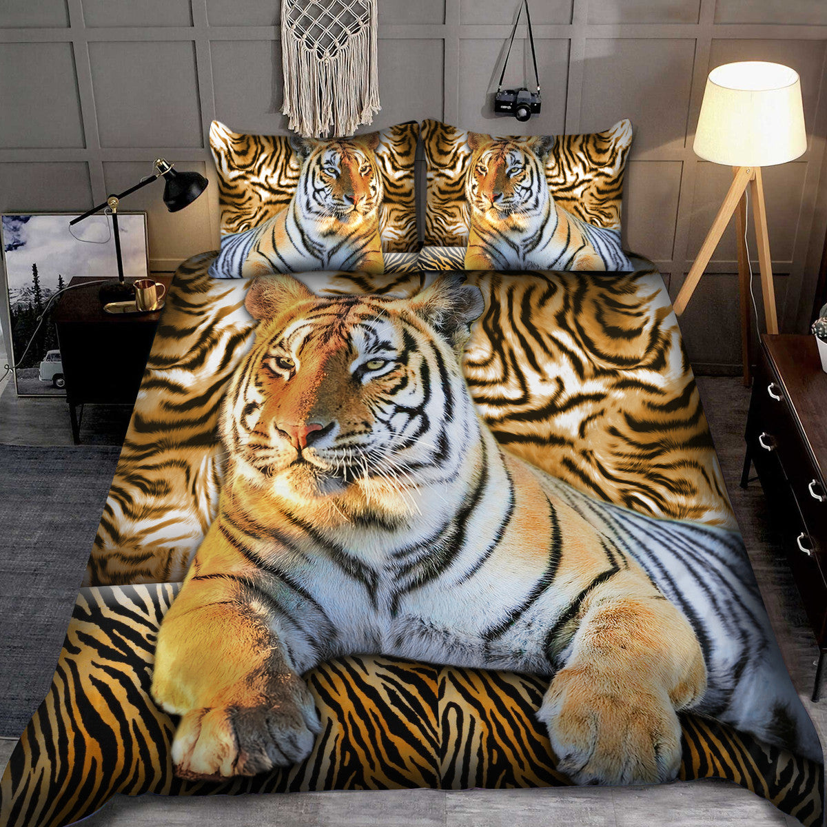 Cool Tiger S6 All Over Printed Bedding Set S250902
