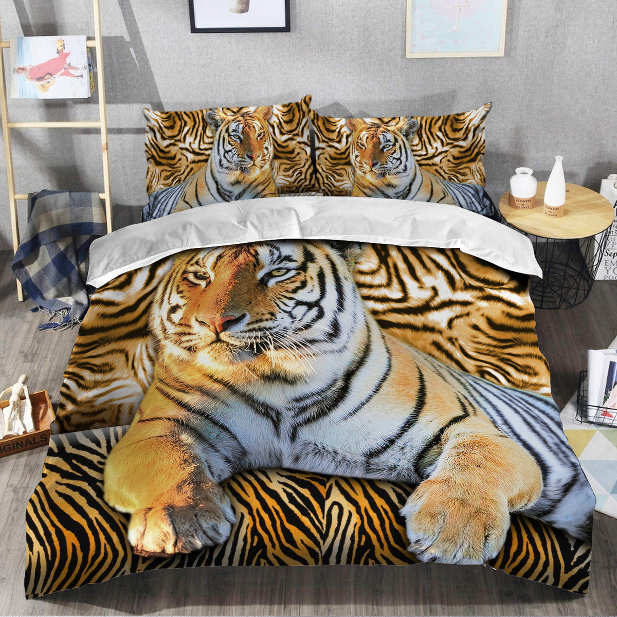 Cool Tiger S6 All Over Printed Bedding Set S250902