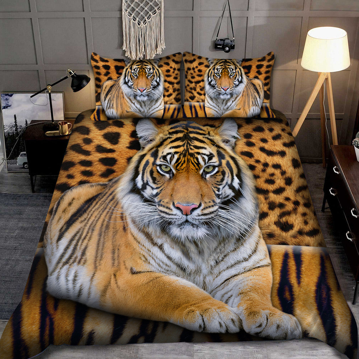 Cool Tiger Q7 All Over Printed Bedding Set Q260910