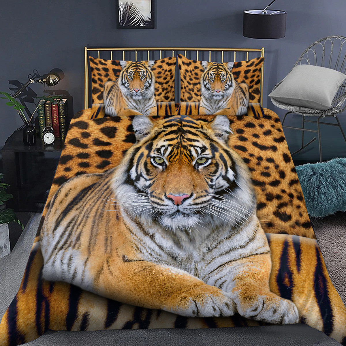 Cool Tiger Q7 All Over Printed Bedding Set Q260910