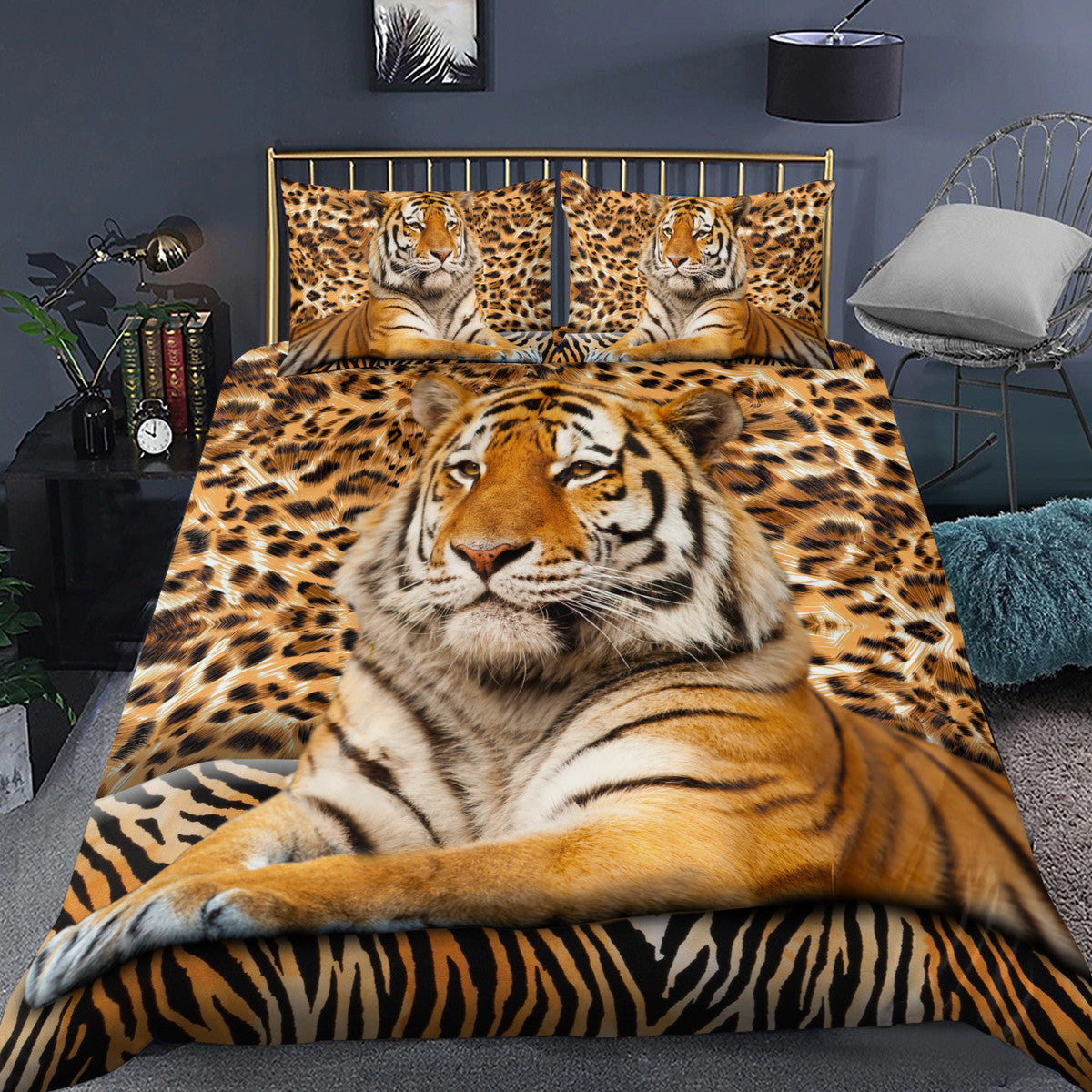 Cool Tiger S8 All Over Printed Bedding Set S260908