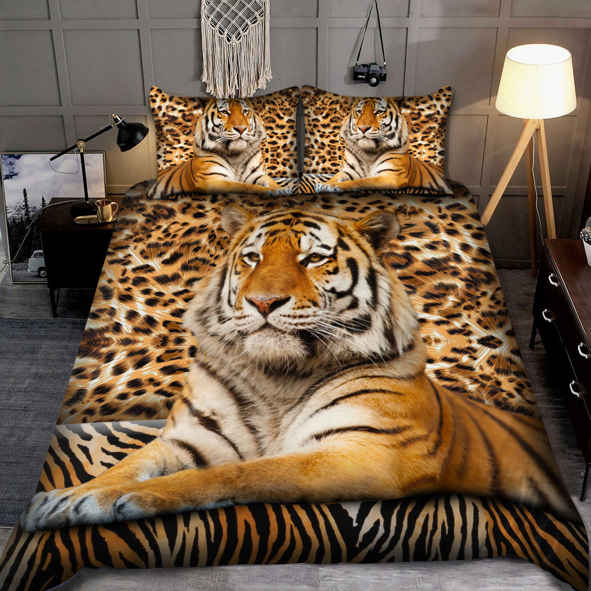 Cool Tiger S8 All Over Printed Bedding Set S260908