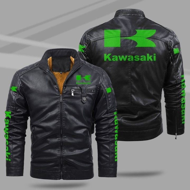 Kw Q2 Fleece Leather Jacket