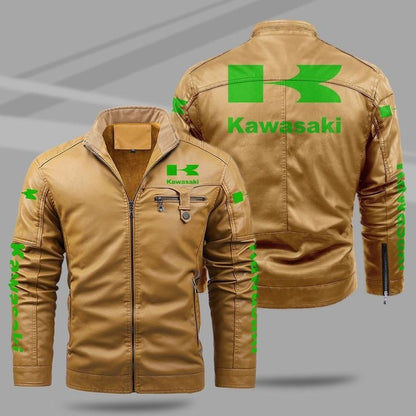 Kw Q2 Fleece Leather Jacket