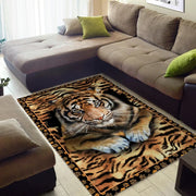 Tiger Pattern Home Rug Q031004