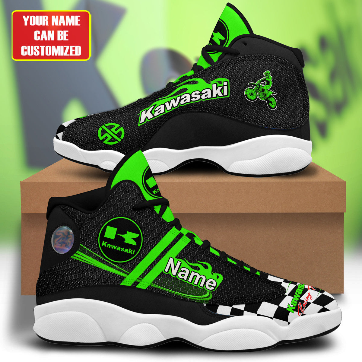 Personalized Kw Q3 AJD13 Custom Sneaker Q121004
