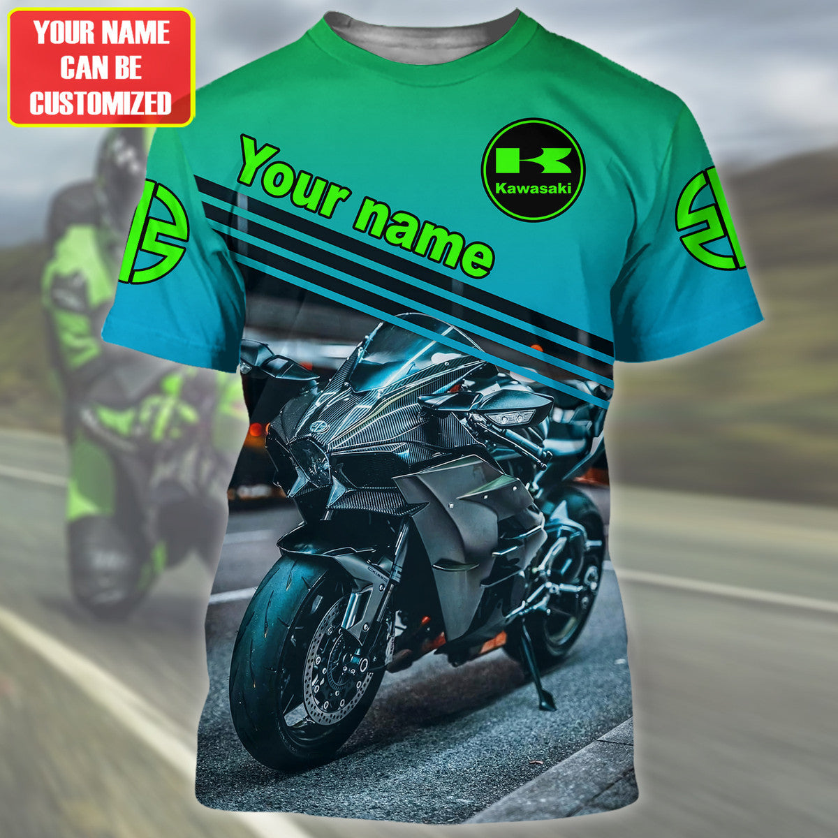 Personalized Name Kw Racing Q4 All Over Printed Unisex Shirt Q131005