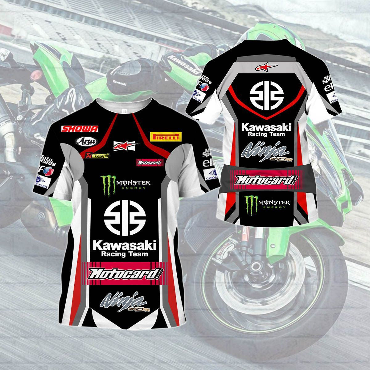 Personalized Name Kw Racing S8 All Over Printed Unisex Shirt