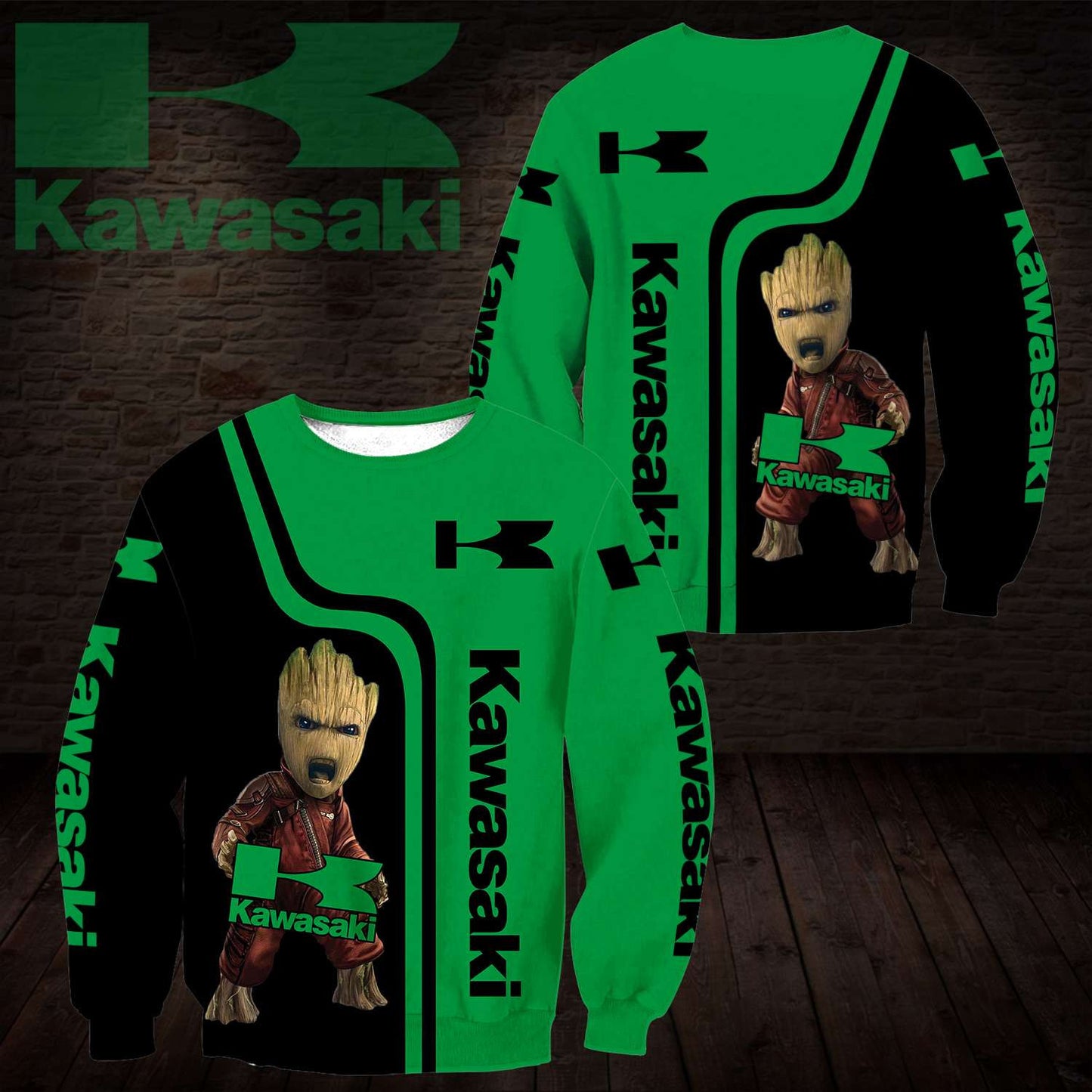 Personalized Name Kw Gr All Over Printed Unisex Shirt