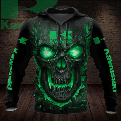 Kw Skull All Over Printed Unisex Shirt