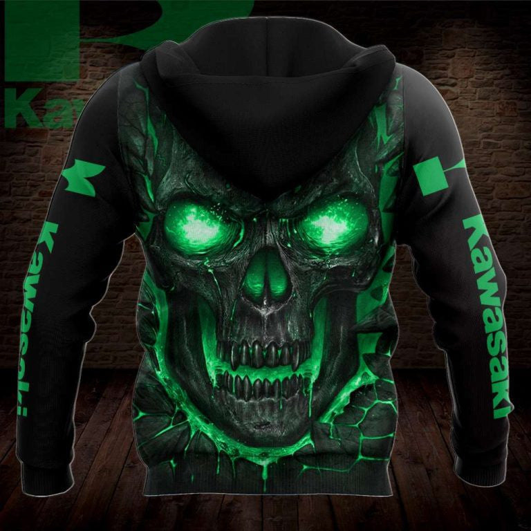 Kw Skull All Over Printed Unisex Shirt