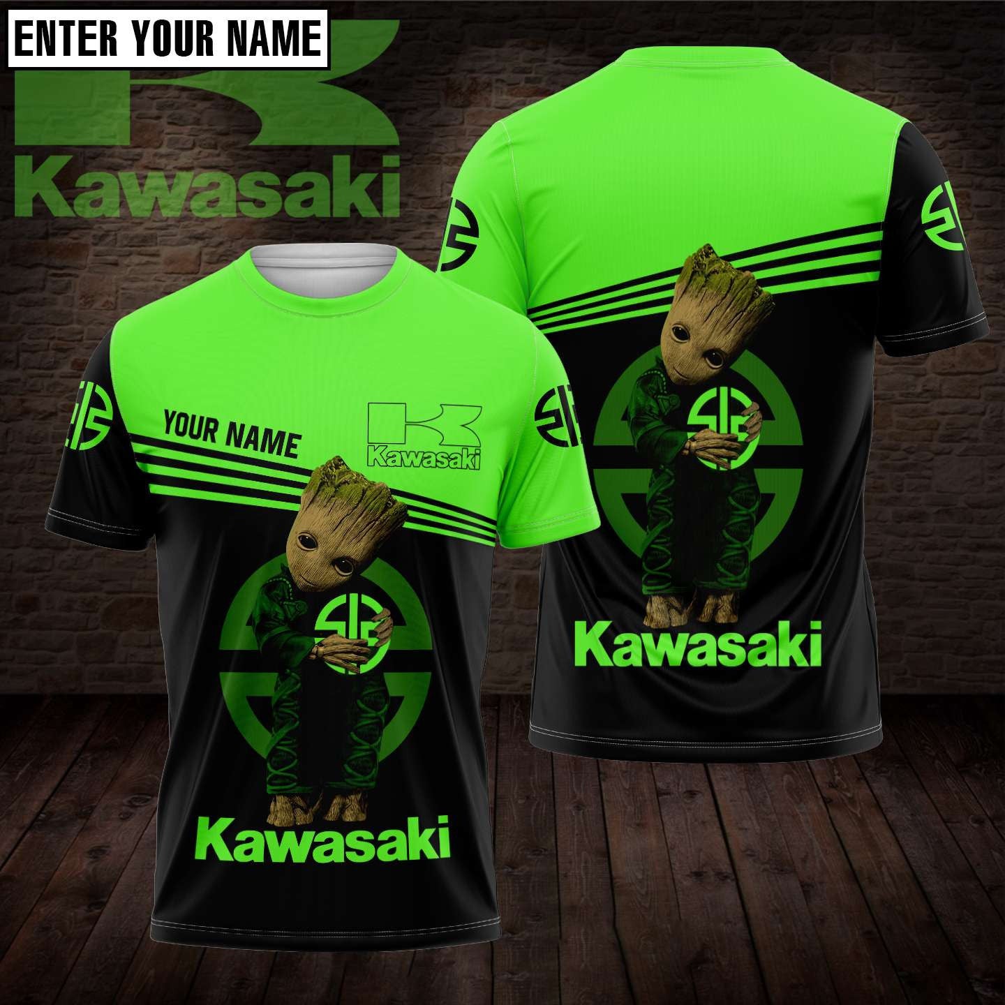 Personalized Name Kw Gr Q2 All Over Printed Unisex Shirt