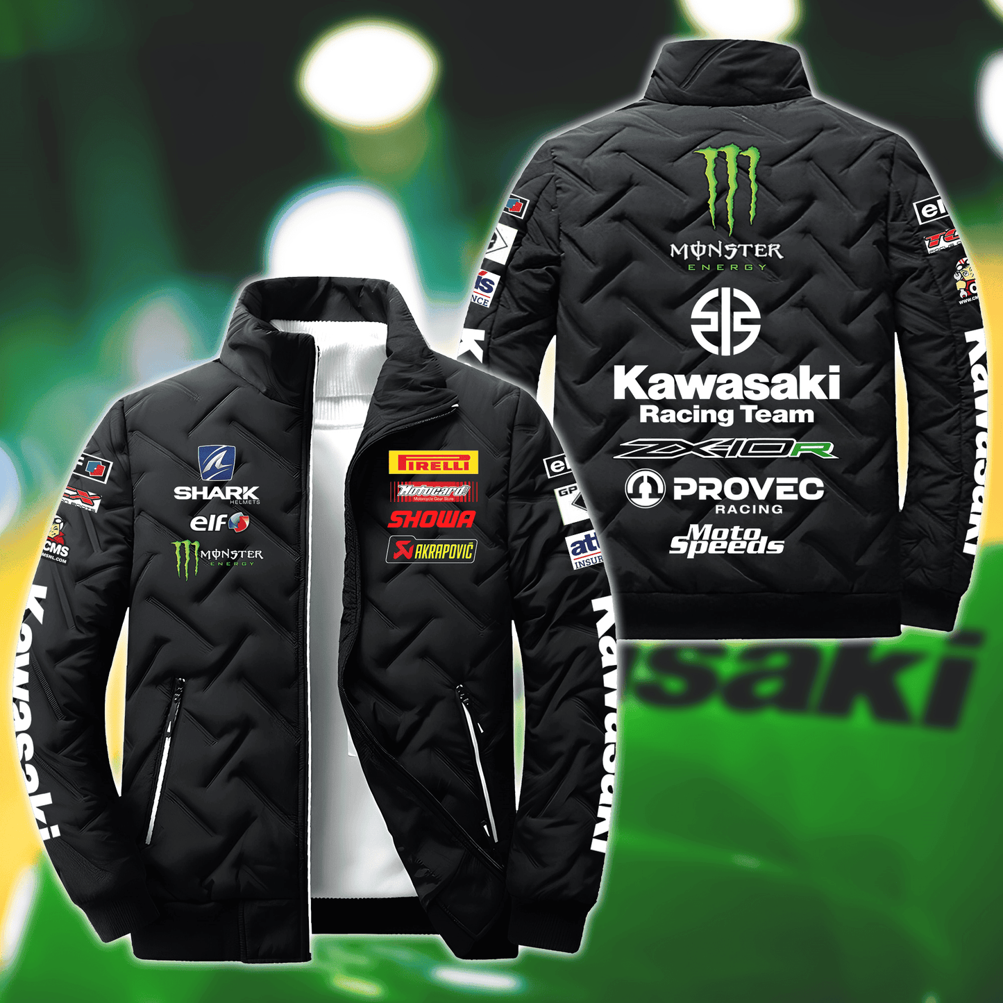 Me x Kw Racing Team Puffer Jacket S141001