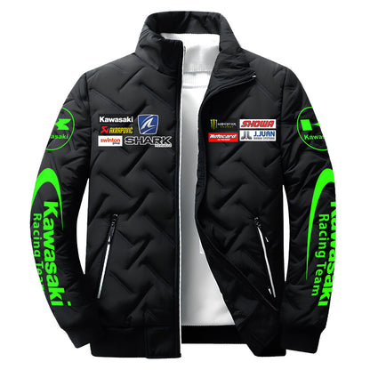 Skull Kw Racing Team Puffer Jacket Q131009