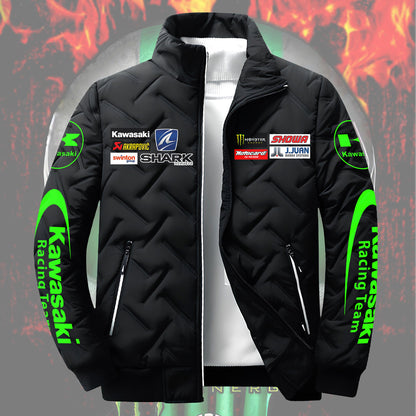 Skull Kw Racing Team Puffer Jacket Q131009