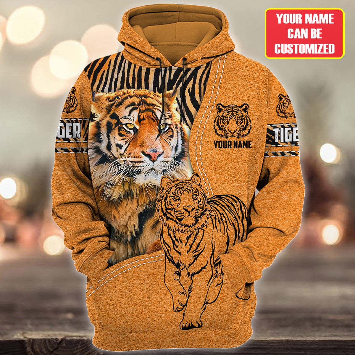 Personalized Name Cool Tiger S1 All Over Printed Unisex Shirt S260905