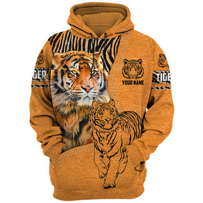 Personalized Name Cool Tiger S1 All Over Printed Unisex Shirt S260905