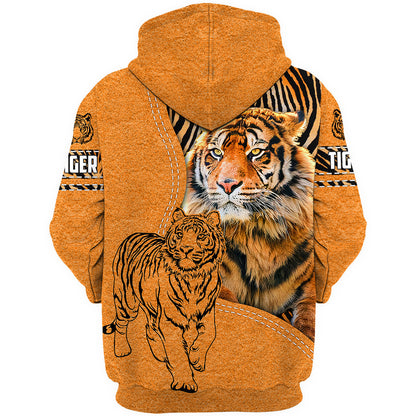 Personalized Name Cool Tiger S1 All Over Printed Unisex Shirt S260905