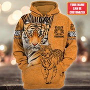 Personalized Name Cool Tiger S2 All Over Printed Unisex Shirt S260906