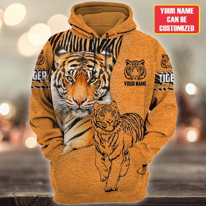 Personalized Name Cool Tiger S2 All Over Printed Unisex Shirt S260906